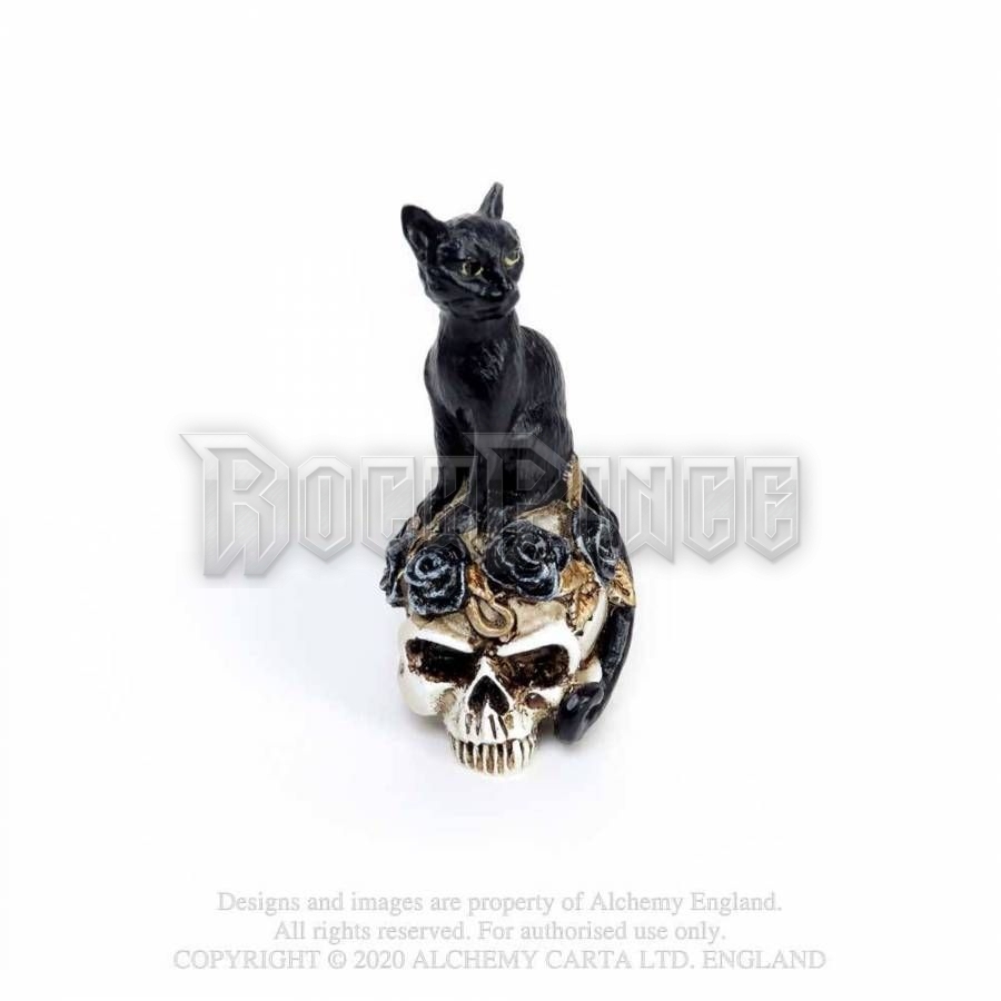 Alchemy - Cat/Skull - miniatűr szobor VM3