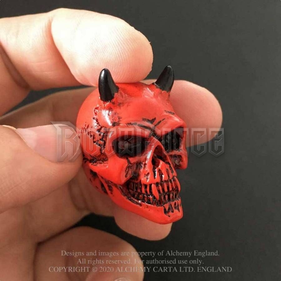 Alchemy - Demon Skull - miniatűr koponya VM5