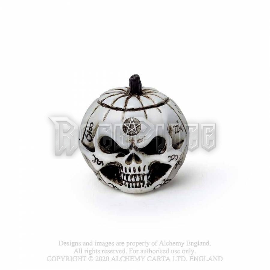 Alchemy - Pumpkin Skull - miniatűr koponya VM10