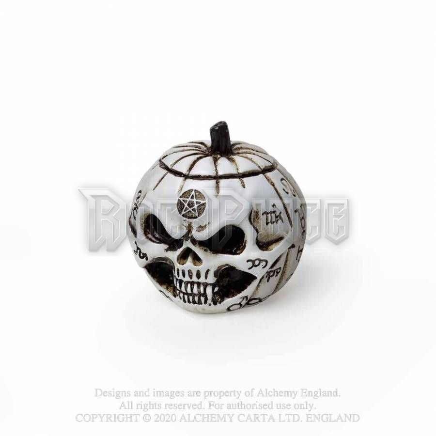 Alchemy - Pumpkin Skull - miniatűr koponya VM10