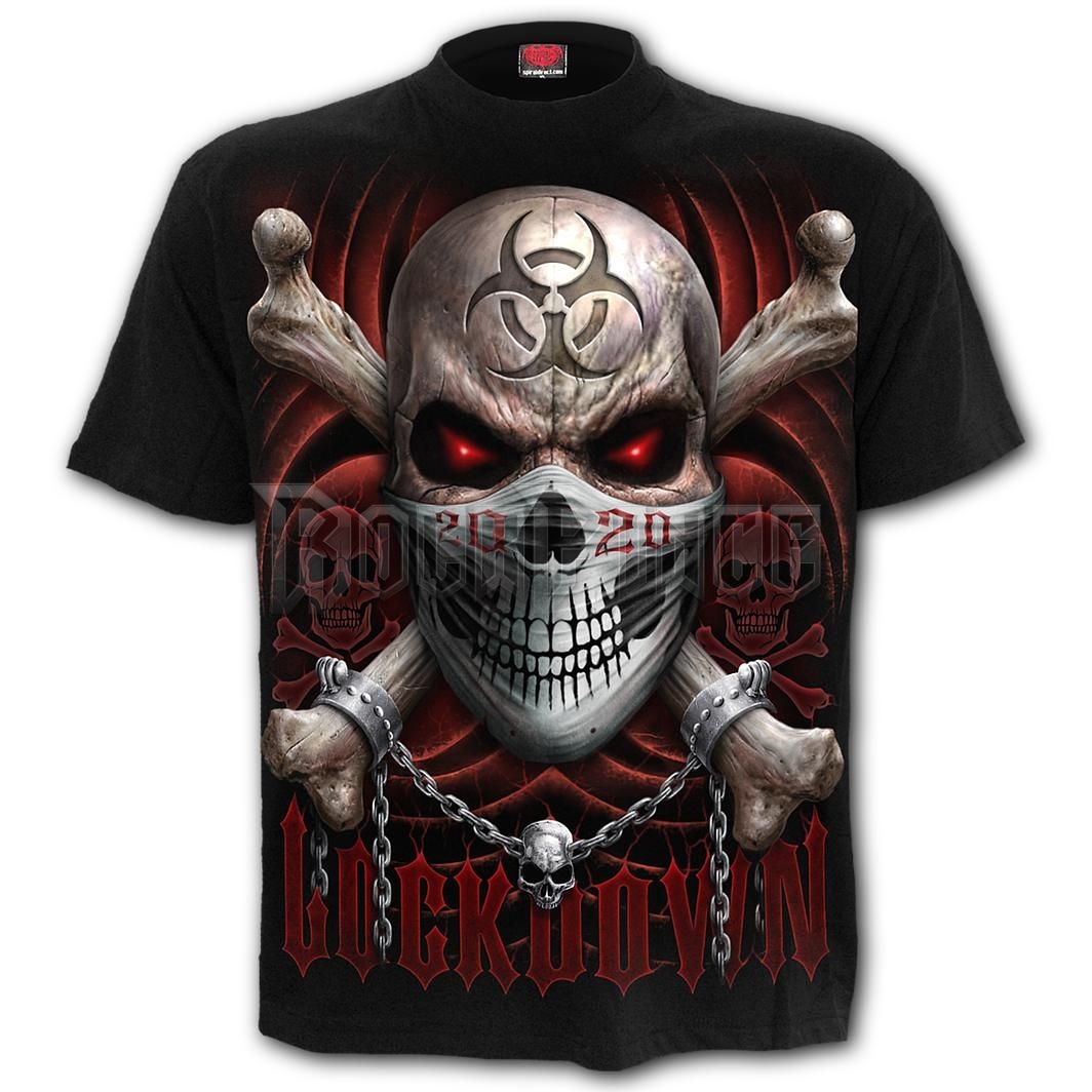 LOCKDOWN 2020 - T-Shirt Black - T193M101