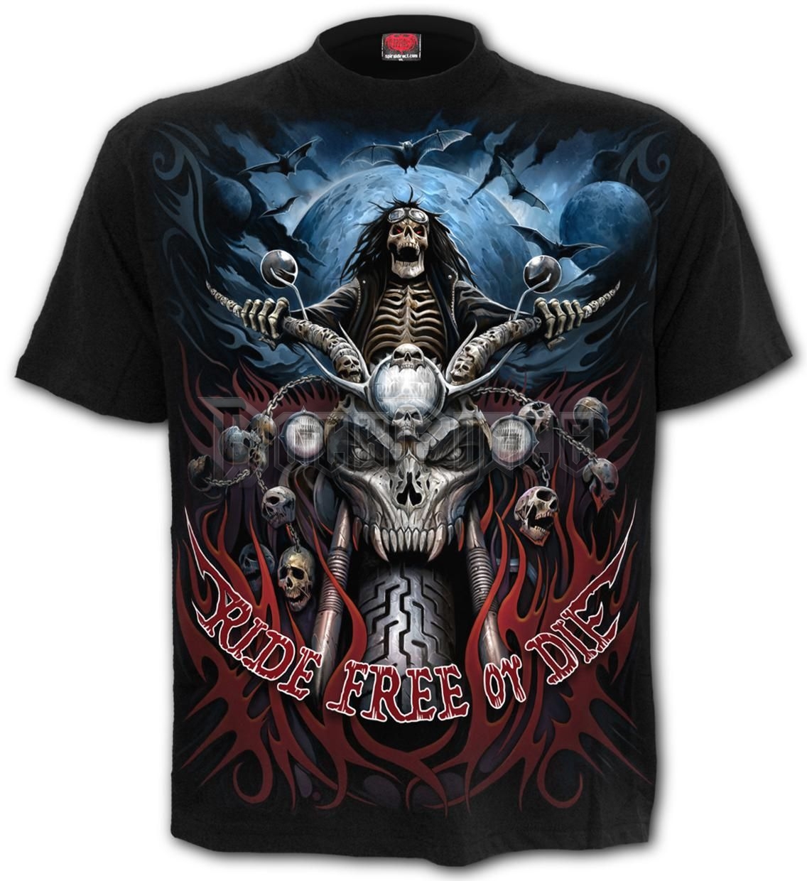 RIDE FREE - T-Shirt Black - T194M101