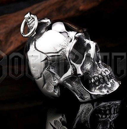 Skull - acél medál BR-BP8-042