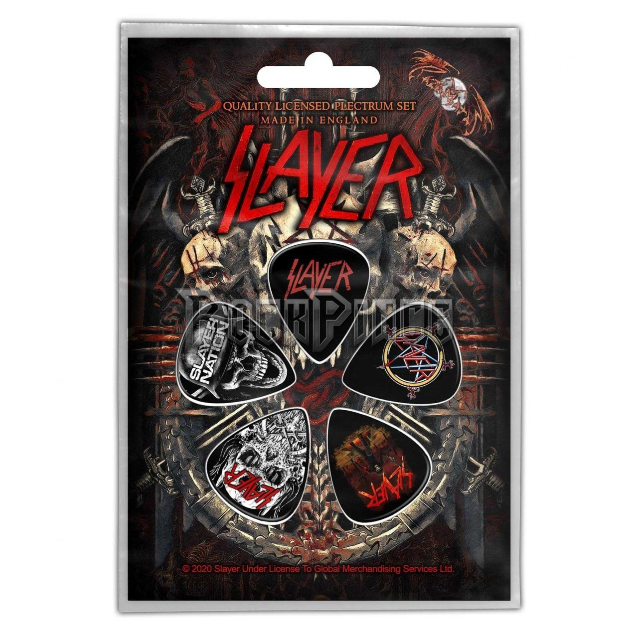 Slayer - Demonic - gitárpengető szett - PP040