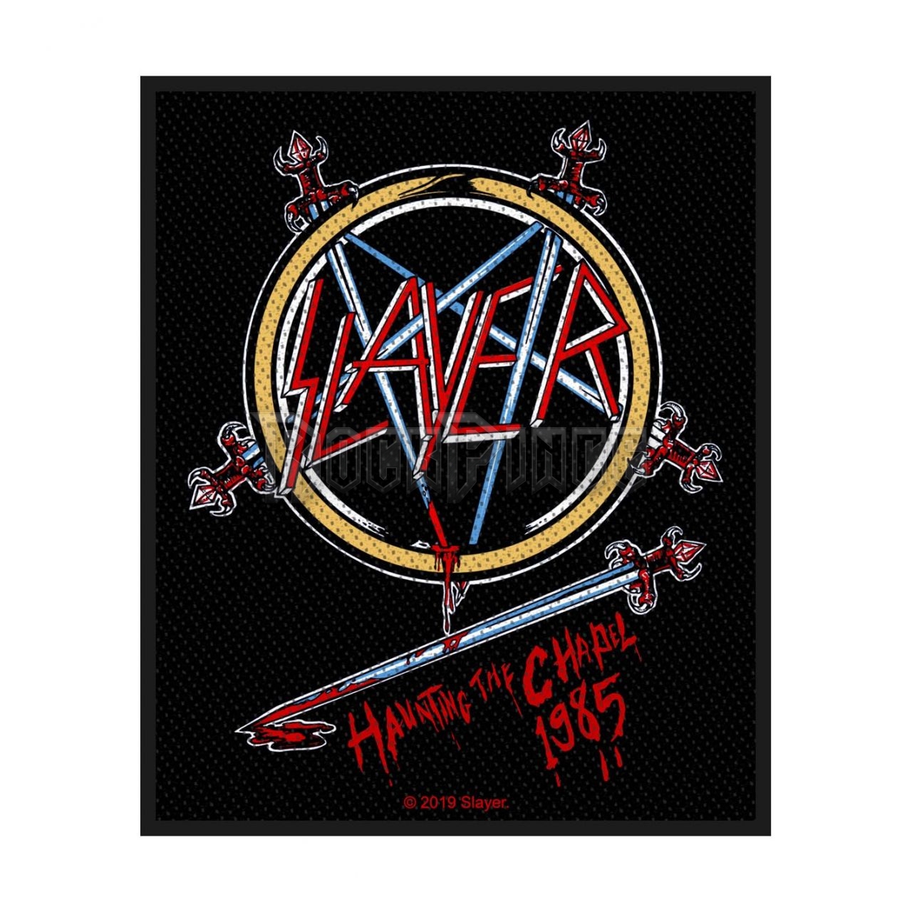 Slayer - Haunting The Chapel - Kisfelvarró - SP3130