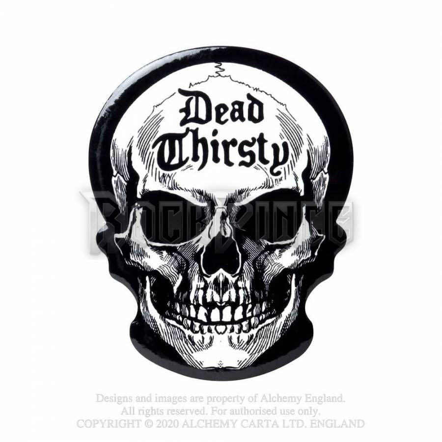 Alchemy - Dead Thirsty Skull - poháralátét CC15