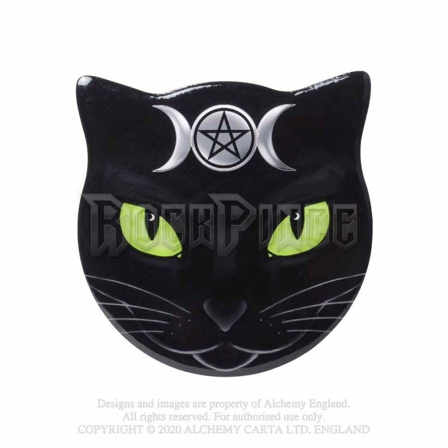 Alchemy - Triple Moon Cat - poháralátét CC16