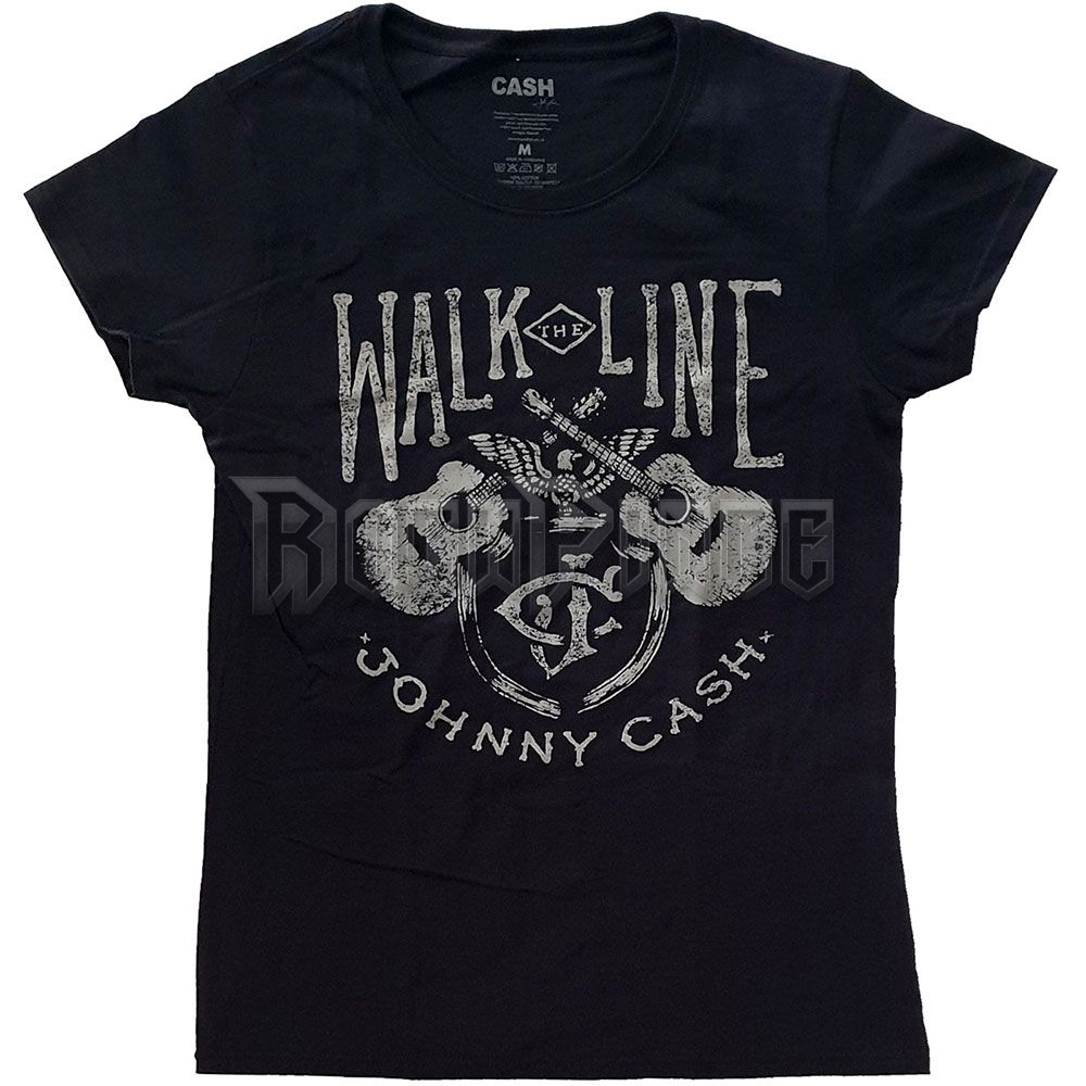 Johnny Cash - Walk The Line - női póló - SALE116LB