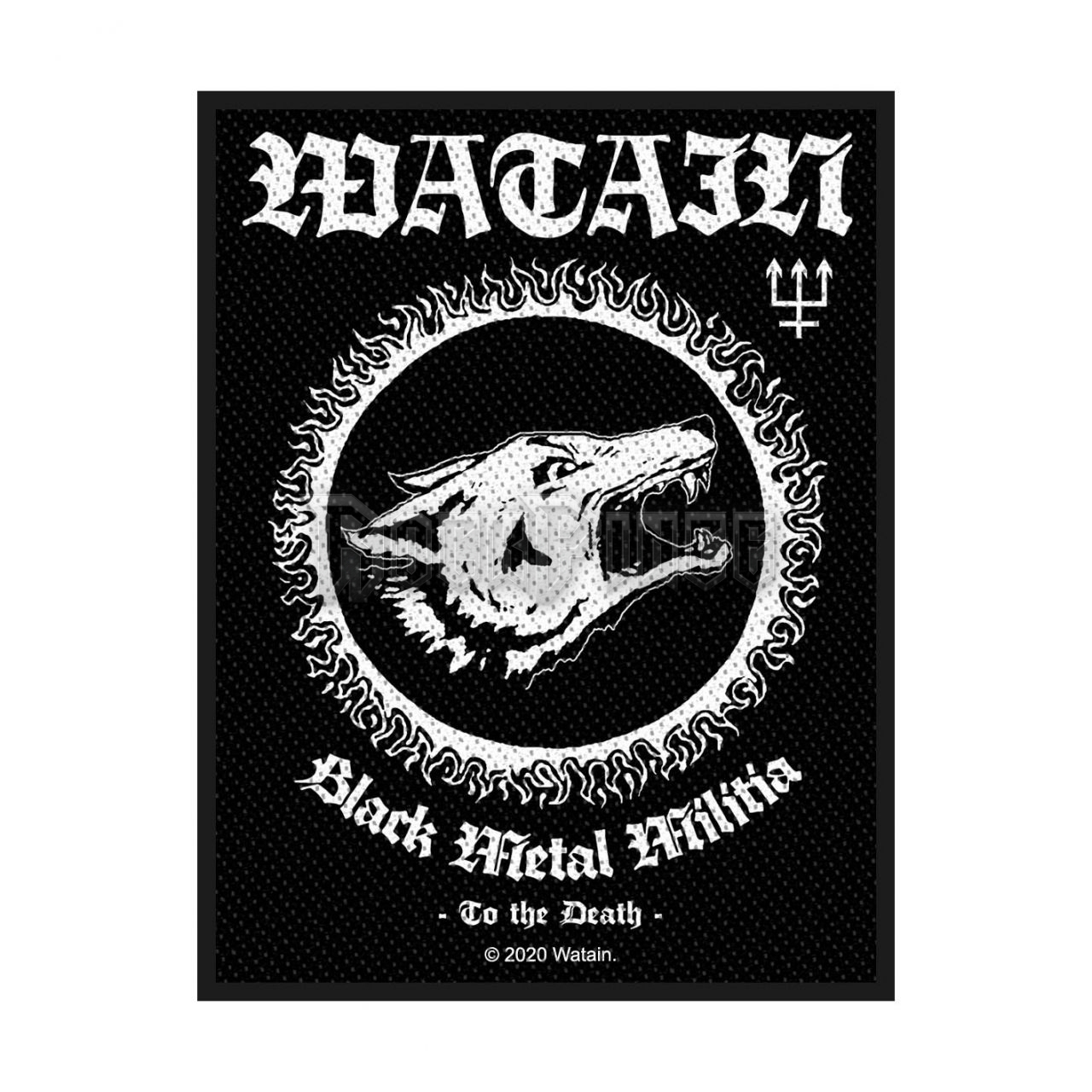 Watain - Black Metal Militia - Kisfelvarró - SP3126