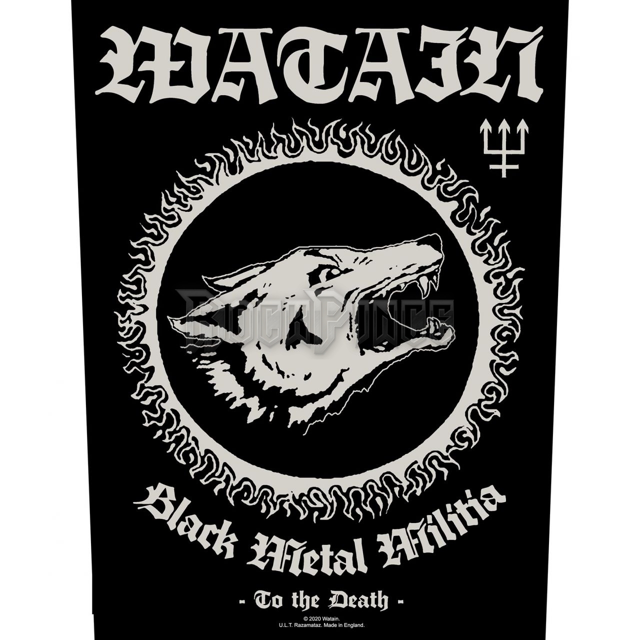 Watain - Black Metal Militia - Hátfelvarró - BP1158