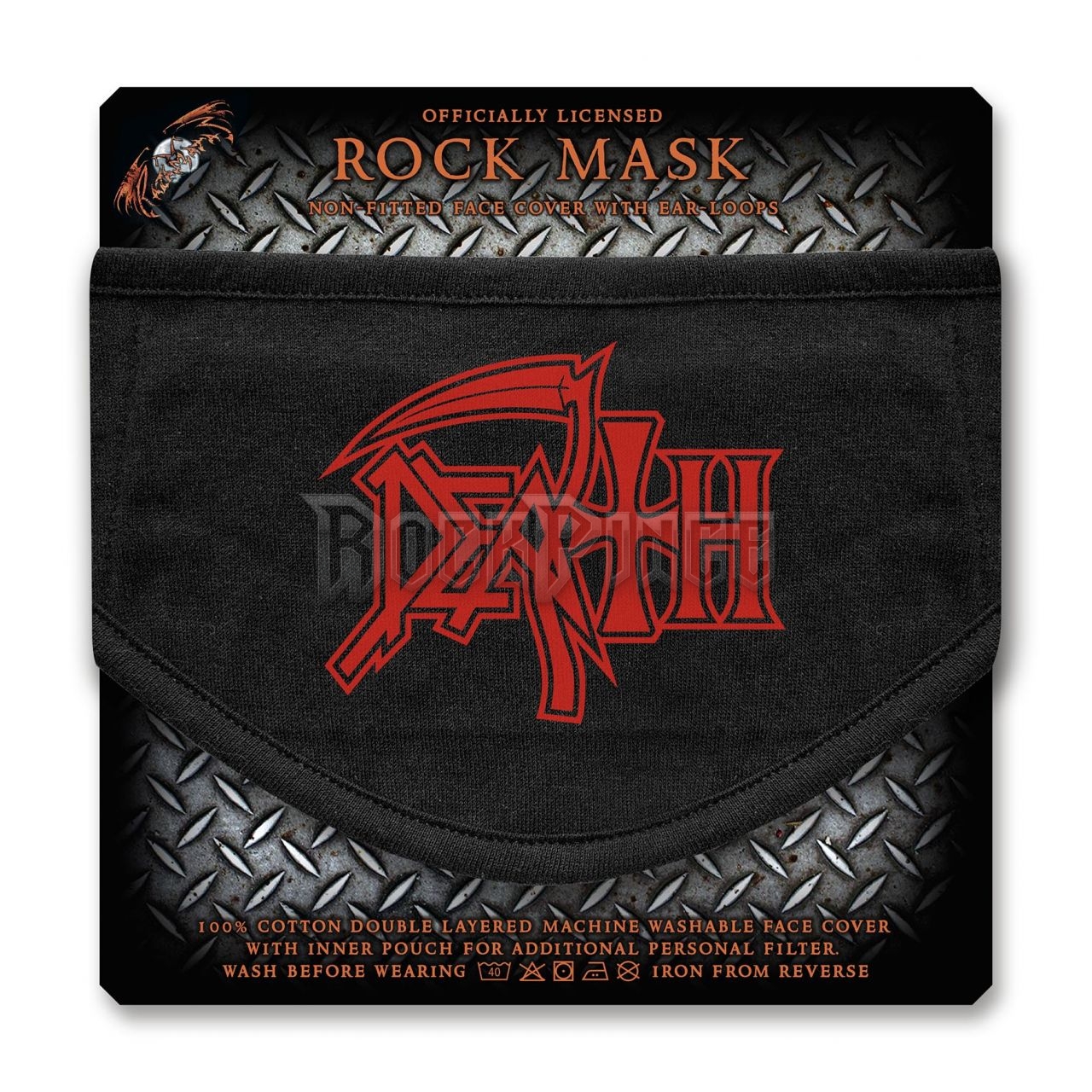 Death - Logo - Szájmaszk - FC022