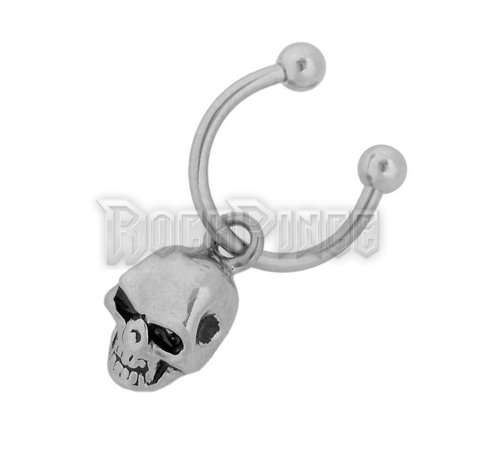 Circular Barbell with Skull - piercing