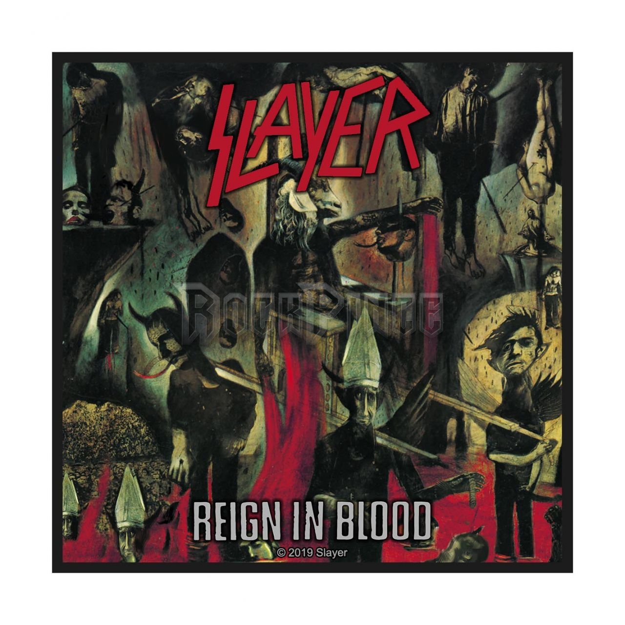 Slayer - Reign In Blood - Kisfelvarró - SP3142