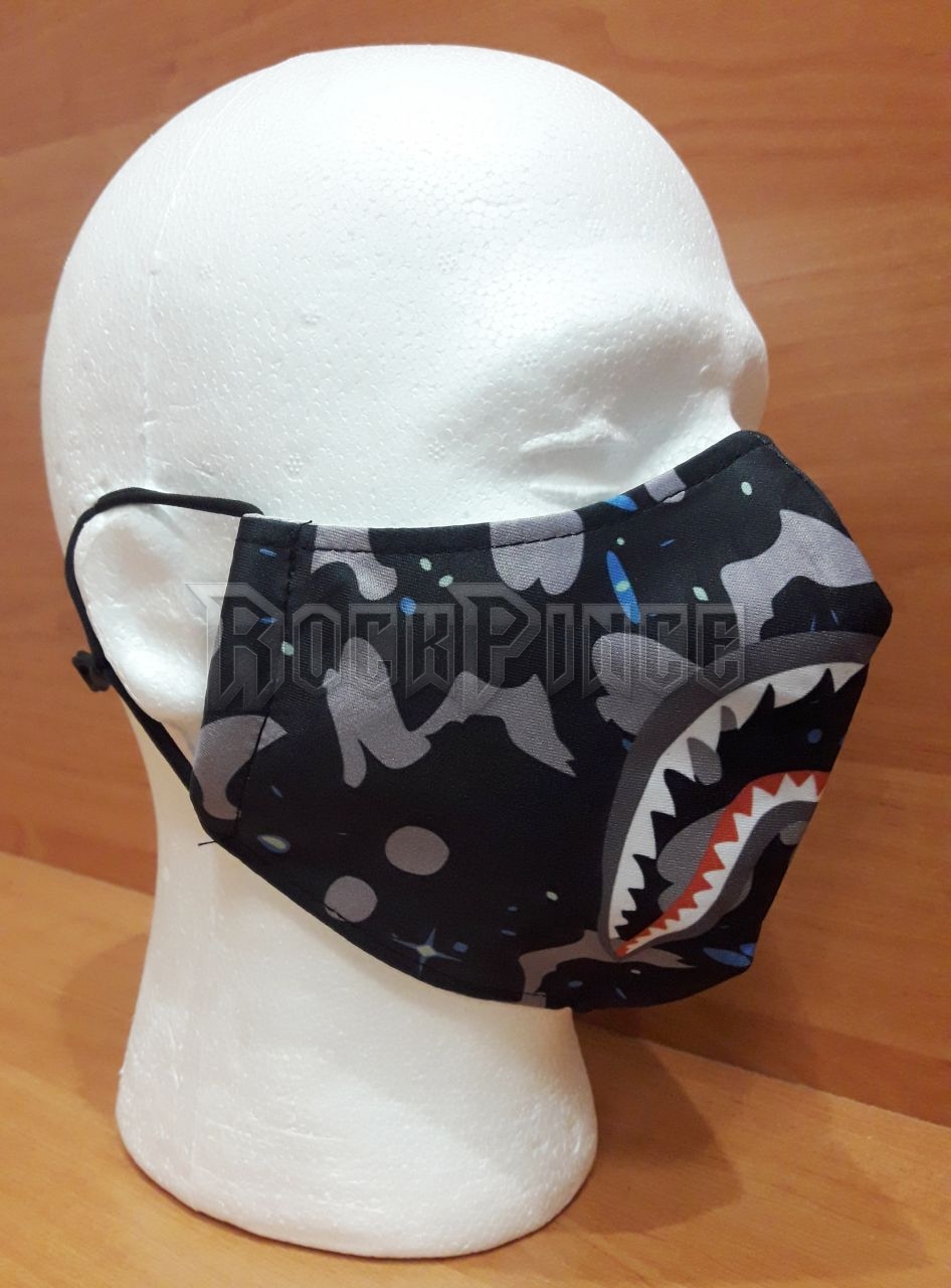 Face Mask - Szájmaszk - Shark