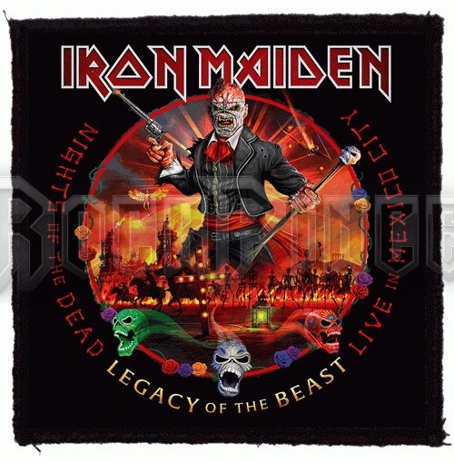 Iron Maiden - Nights Of The Dead (95x95) - kisfelvarró HKF-0832