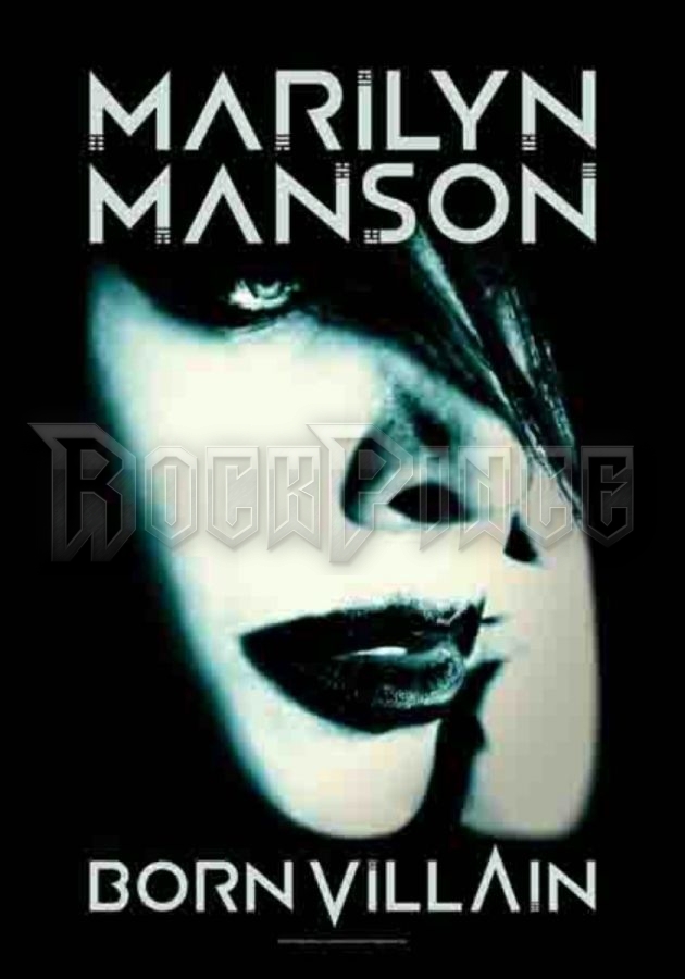 Marilyn Manson - Born Villain - poszterzászló - POS1189