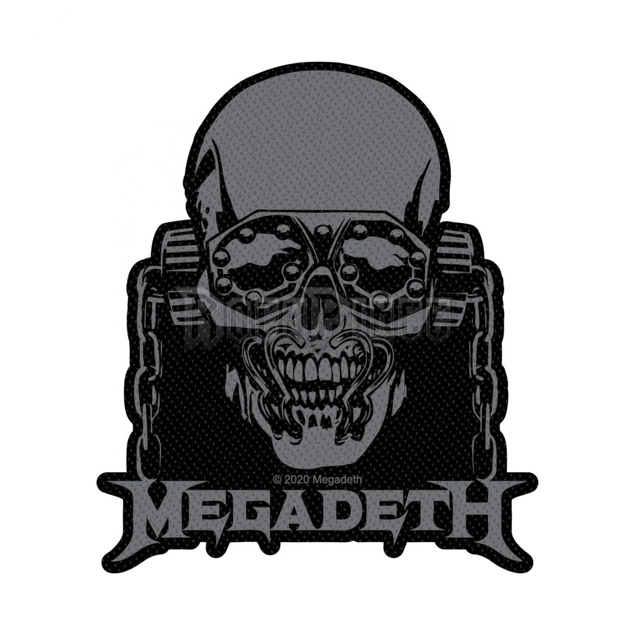 Megadeth - Vic Rattlehead Cut Out - kisfelvarró - SP3145