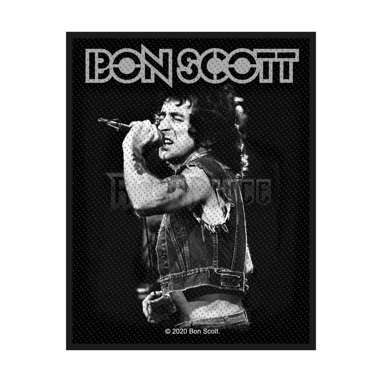 Bon Scott - Bon Scott - kisfelvarró - SP3141