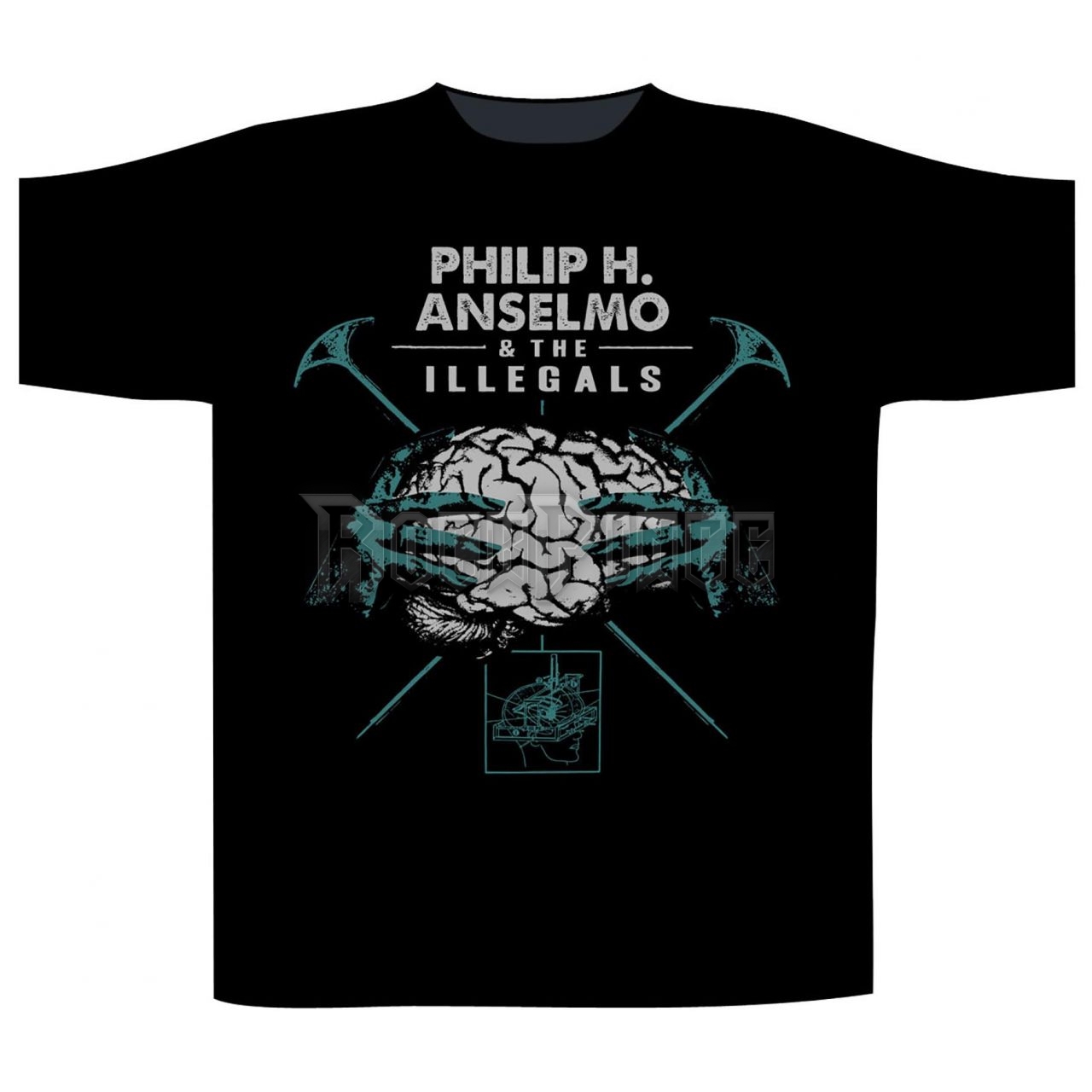 Philip H. Anselmo & The Illegals - Brain - unisex póló - ST2421