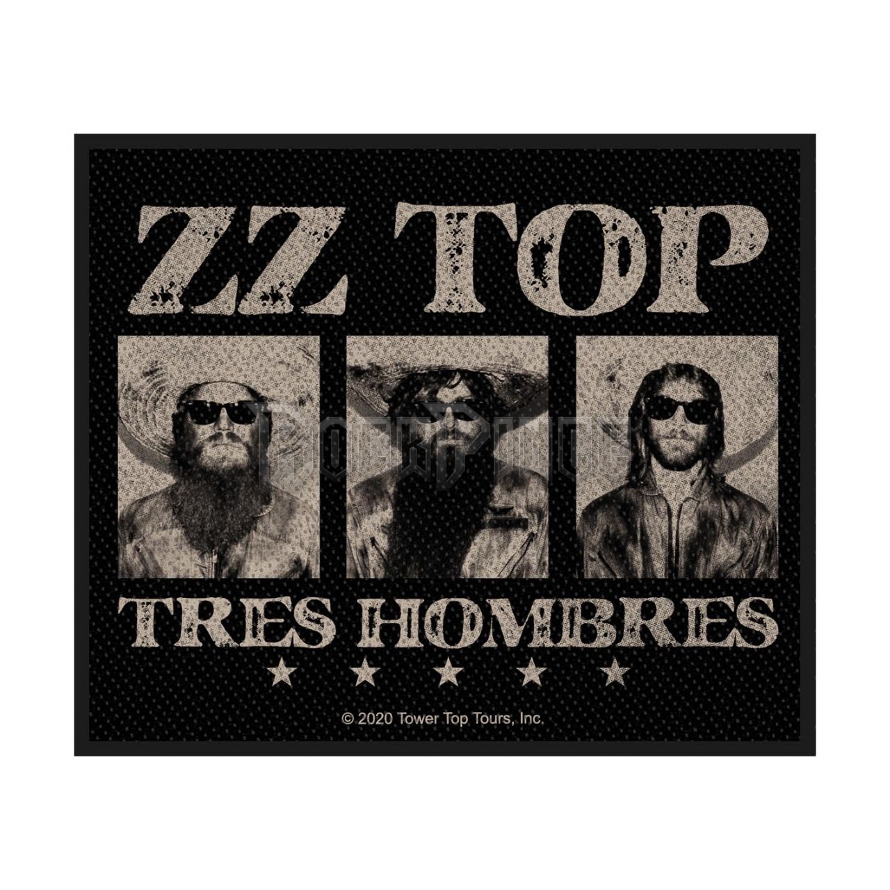 ZZ Top - Tres Hombres - kisfelvarró - SP3143