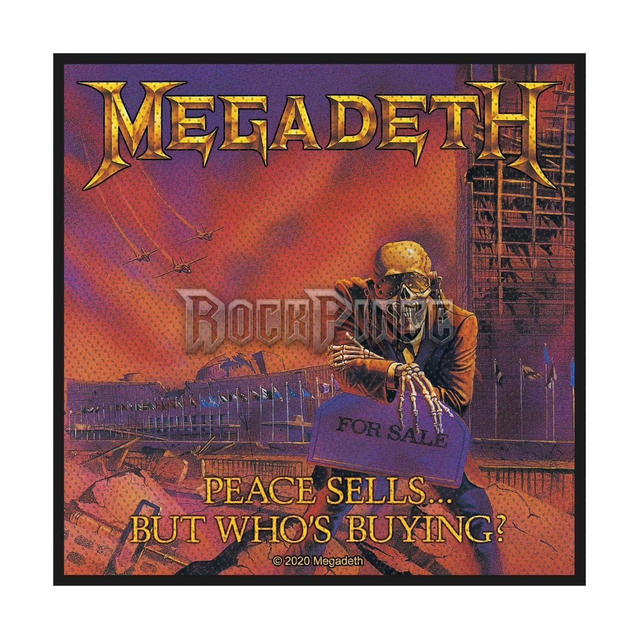 Megadeth - Peace Sells - kisfelvarró - SP3150