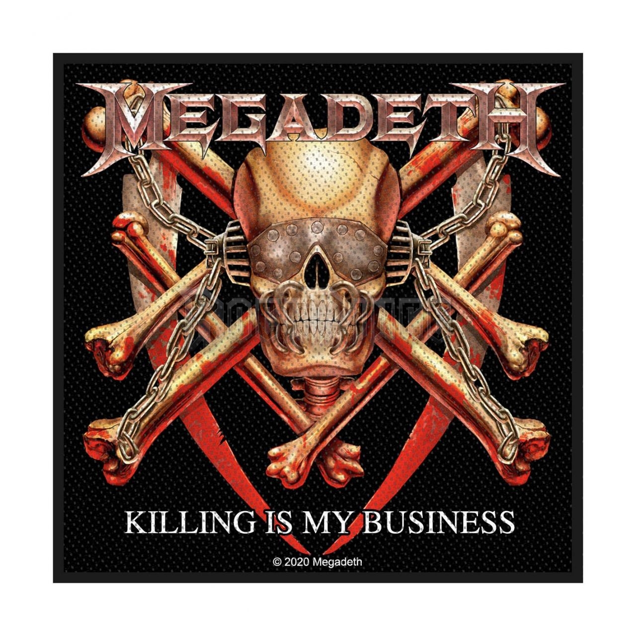 Megadeth - Killing Is My Business - kisfelvarró - SP3149