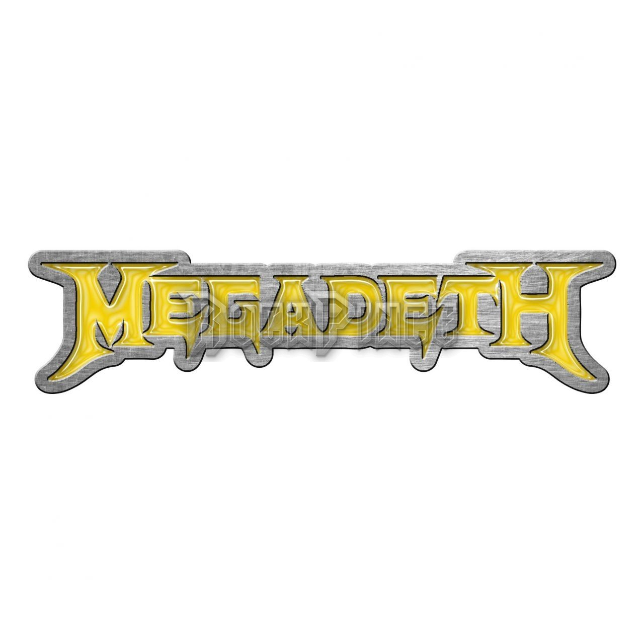 Megadeth - Logo - kitűző / fémjelvény - PB090