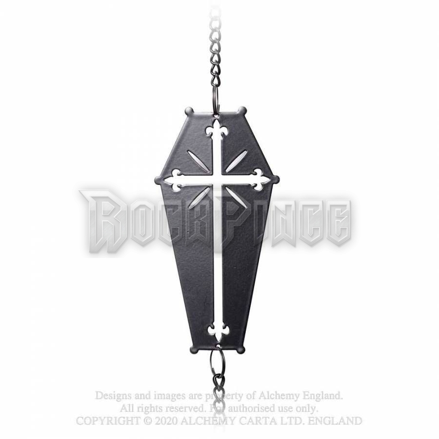 Alchemy - Coffin Cross - dekoráció/függődísz HD15