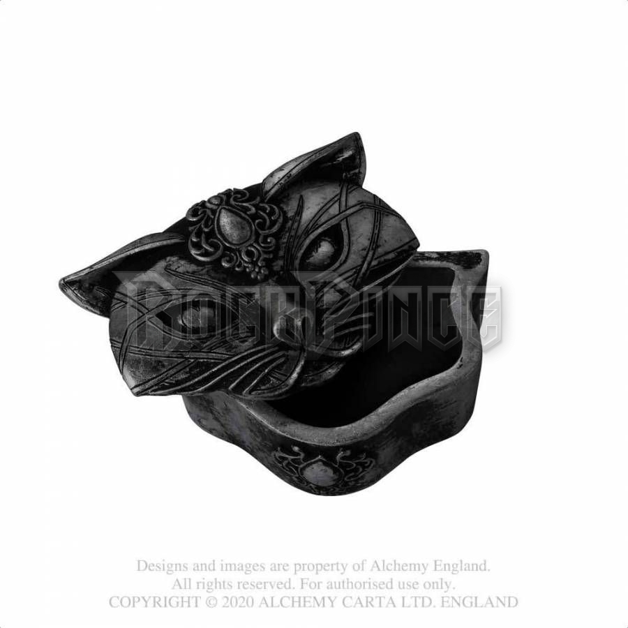 Alchemy - Sacred Cat (Black) - ékszeres doboz V78B