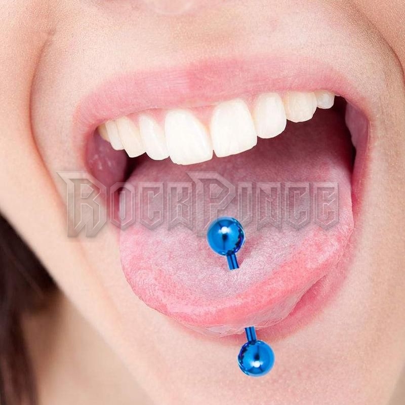 Colorful ball barbell - piercing