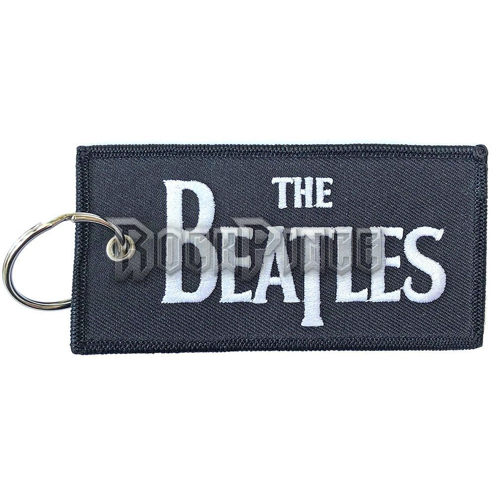 The Beatles - Drop T Logo - kulcstartó - BEATPATKEY01B