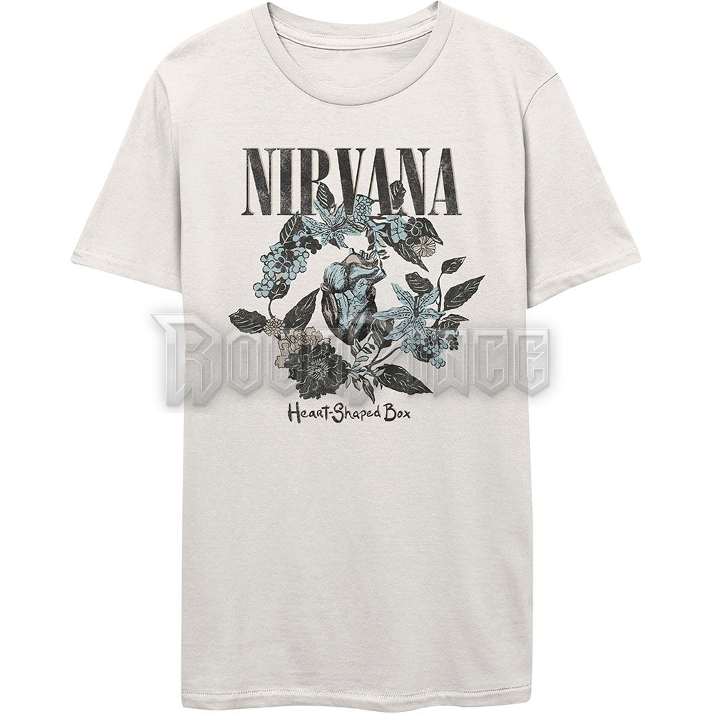 Nirvana - Heart Shape Box - unisex póló - NIRVTS17MW