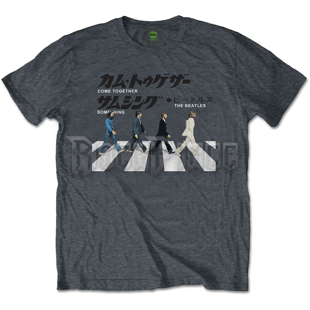 The Beatles - Abbey Road Japanese - unisex póló - BEATTEE410MDH