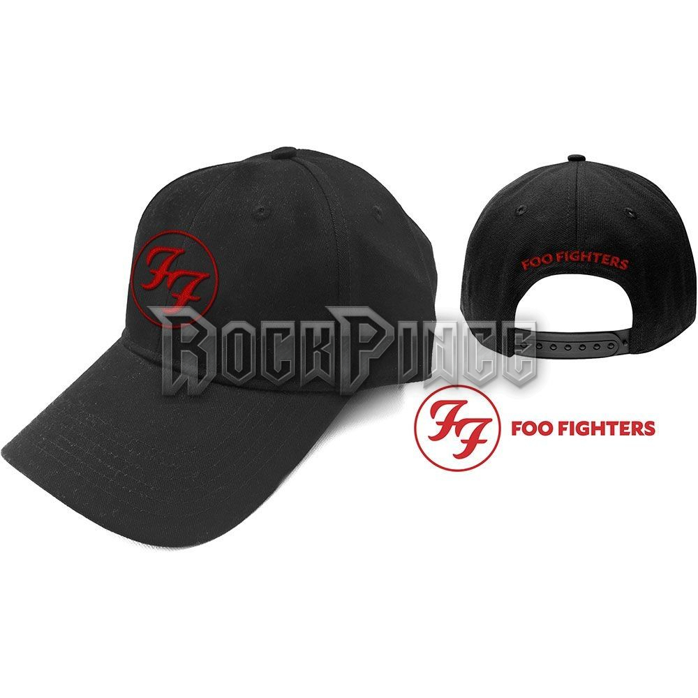 Foo Fighters - Red Circle Logo - baseball sapka - FOOCAP03B
