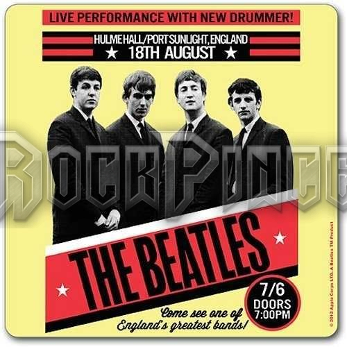 The Beatles - 1962 Port Sunlight - poháralátét - BEAT62COAST01