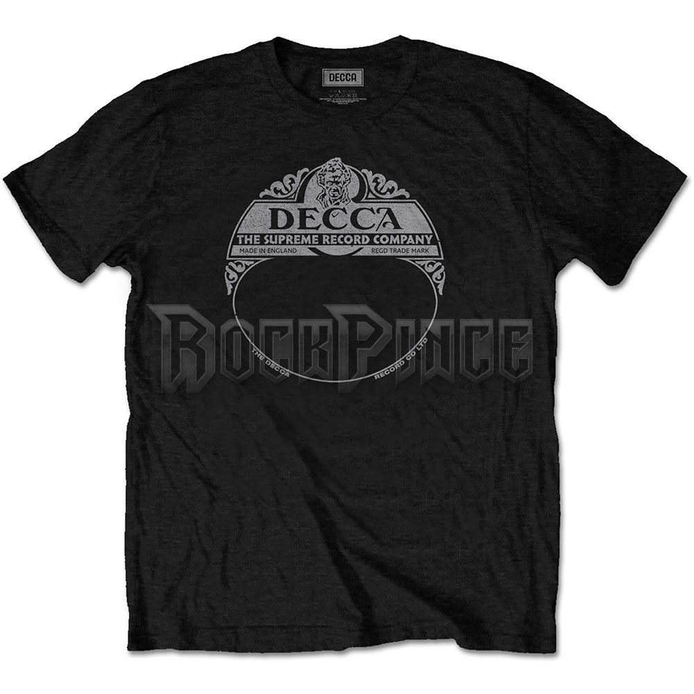 Decca Records - Supreme Label - unisex póló - DRECTS01MB