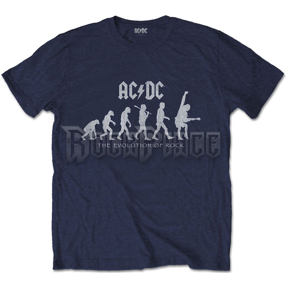 AC/DC - Evolution of Rock - unisex póló - ACDCTS73MN