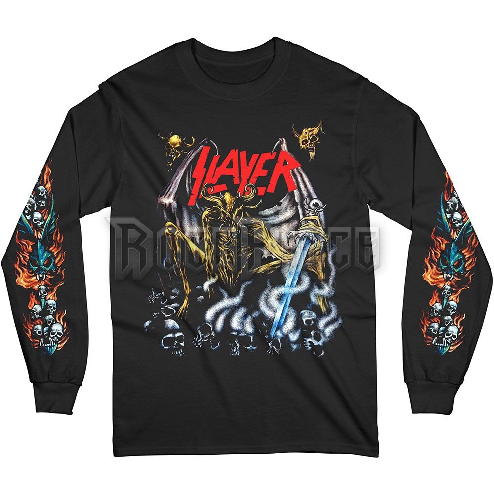 Slayer - Airbrush Demon - unisex hosszú ujjú póló - SLAYLST73MB