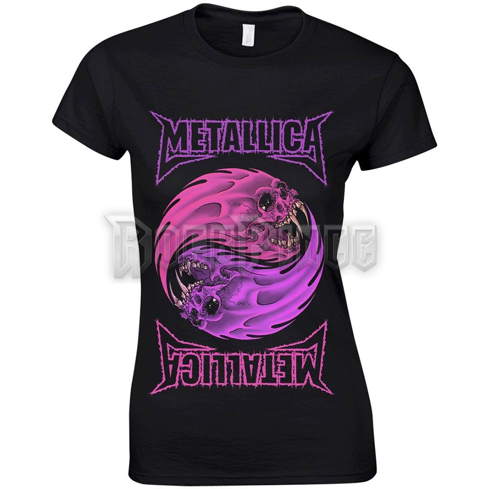 Metallica - Yin Yang Purple - női póló - METTS42LB