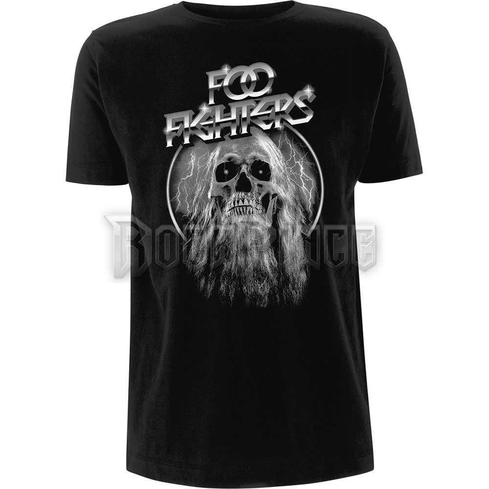 Foo Fighters - Bearded Skull - unisex póló - FOOTS10MB