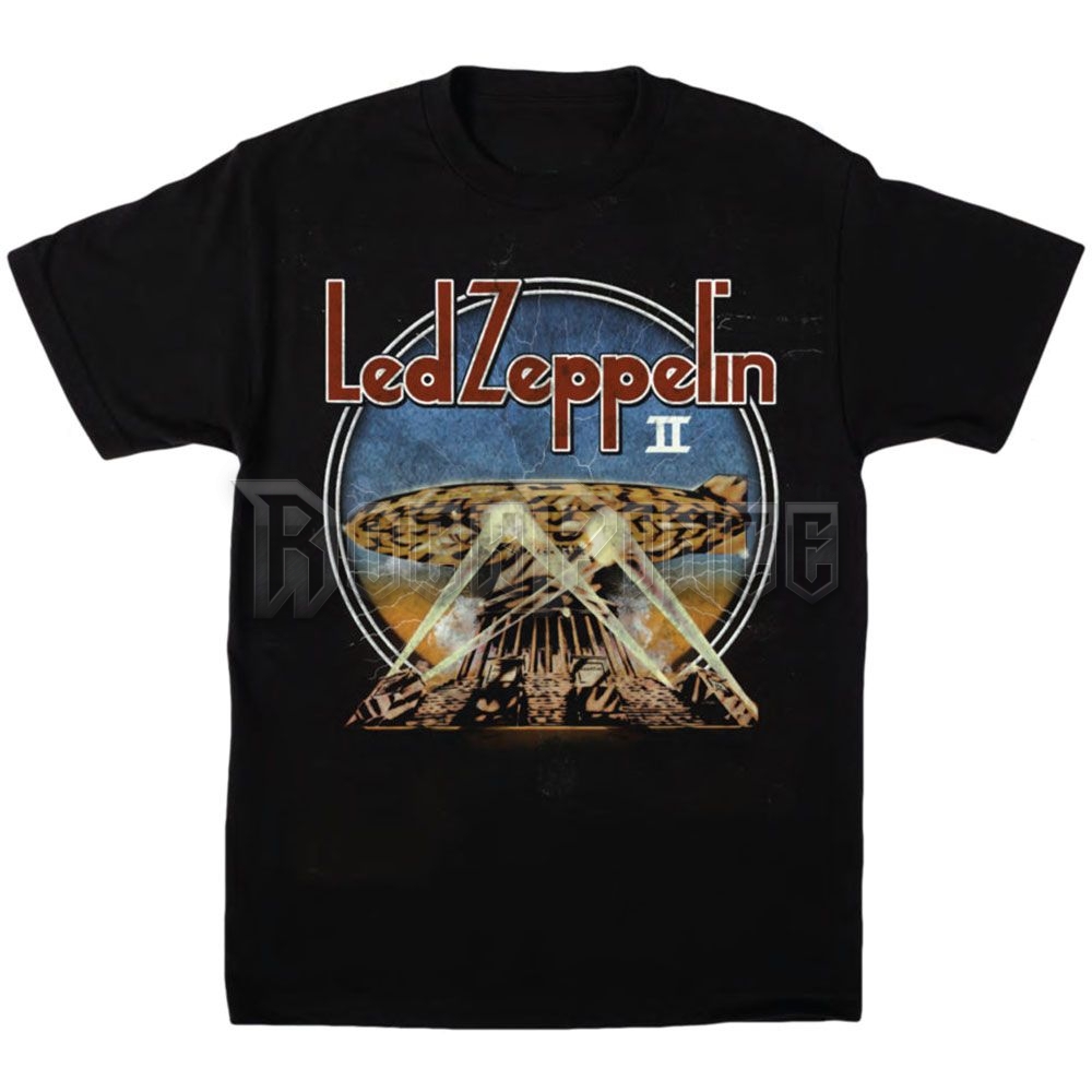 Led Zeppelin - LZII Searchlights - unisex póló - LZTS18MB
