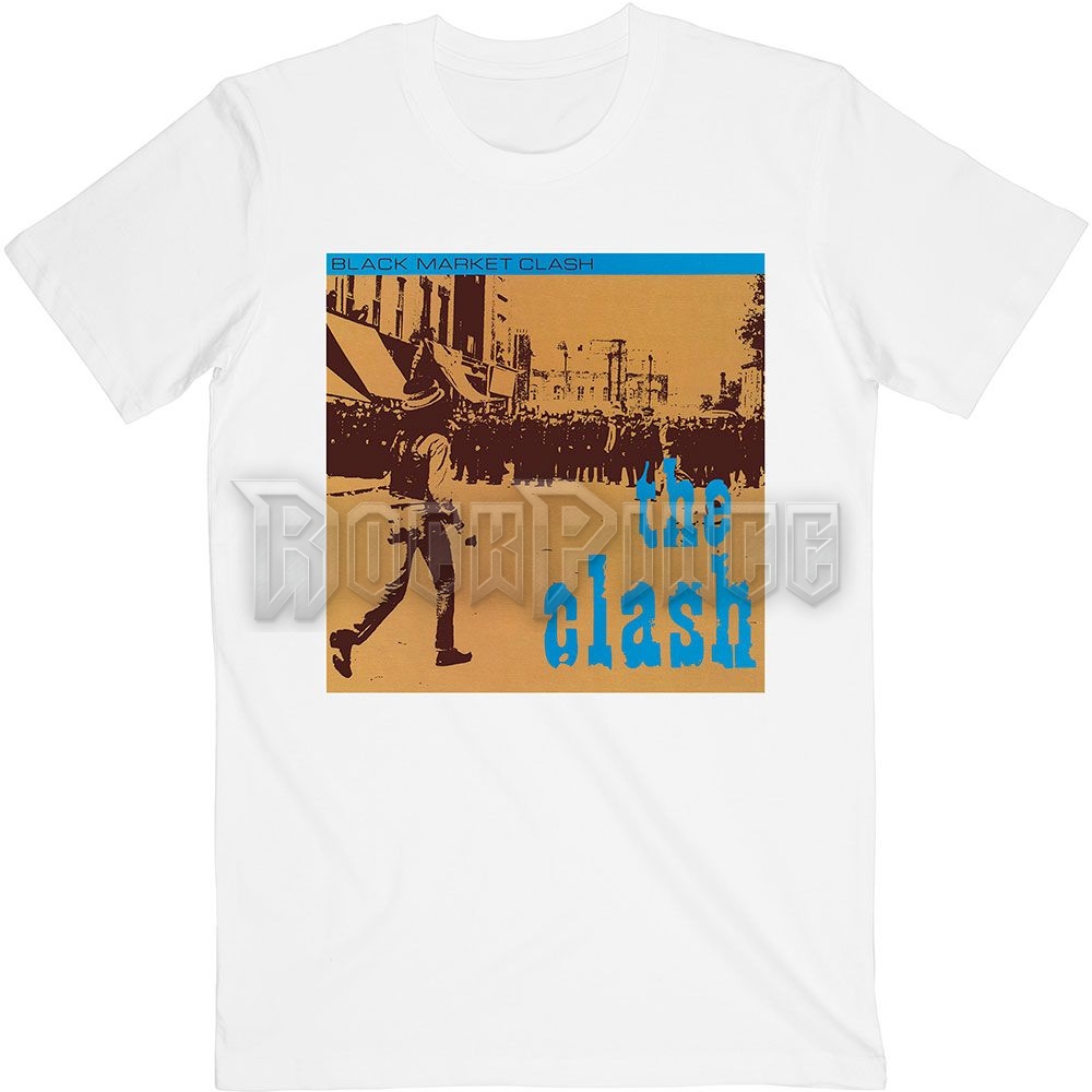 The Clash - Black Market - unisex póló - CLTS11MW