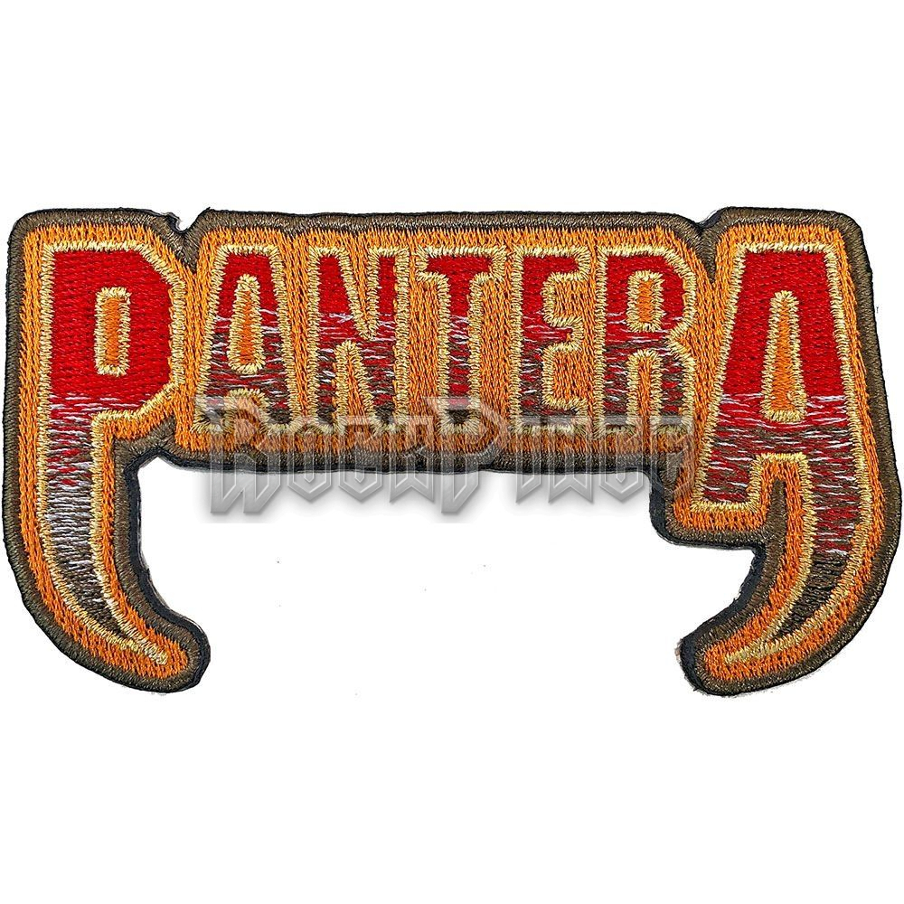 Pantera - Fangs Logo - kisfelvarró - PANTPAT10