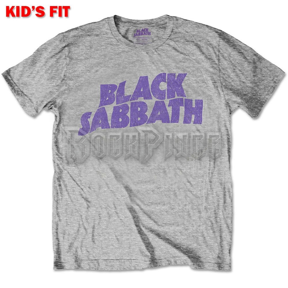Black Sabbath - Wavy Logo - gyerek póló - BSTS04BH