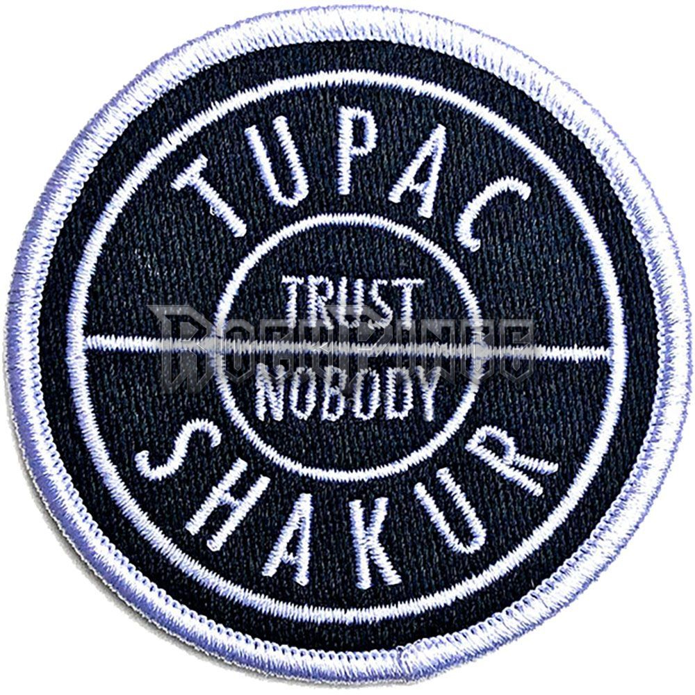Tupac - Trust - kisfelvarró - 2PACPAT04
