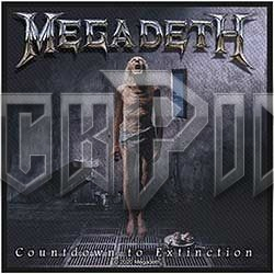 Megadeth - Countdown To Extinction - kisfelvarró - SP3162