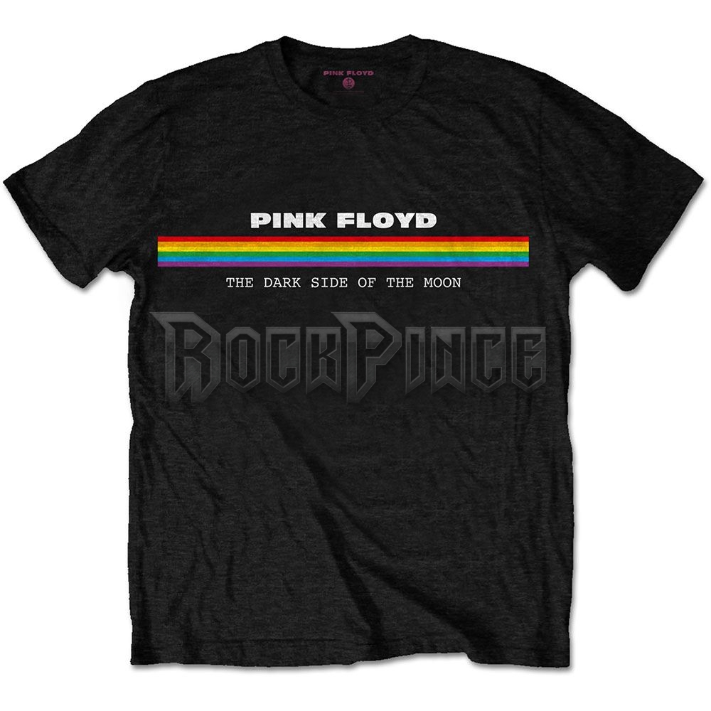 Pink Floyd - Spectrum Stripe - unisex póló - PFTEE146MB