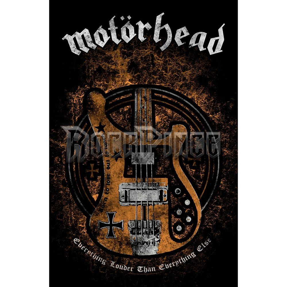Motorhead - Lemmy's Bass - Textil poszter / Zászló - TP236