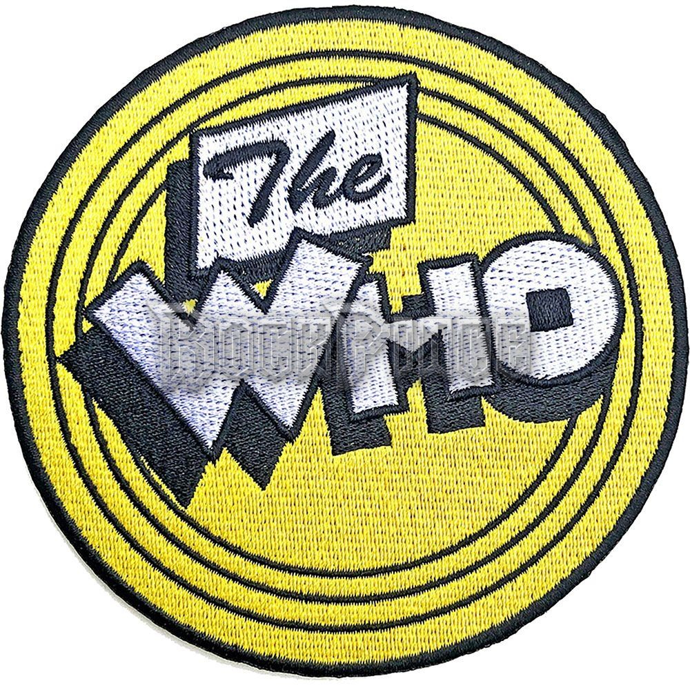 The Who - Yellow Circle - kisfelvarró - WHOPAT09