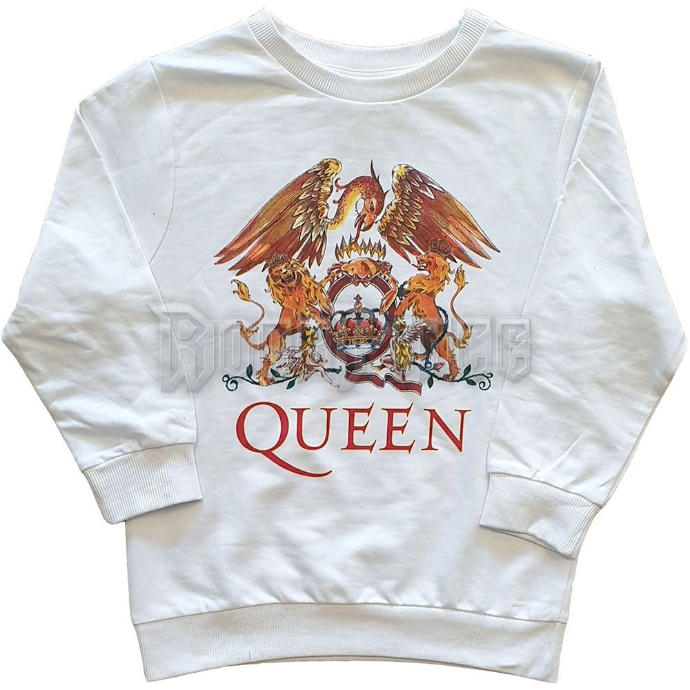 Queen - Classic Crest - gyerek pulóver - QUSWT03BW